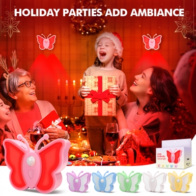 LED室内灯 - HCP264-RGB蝴蝶感应灯